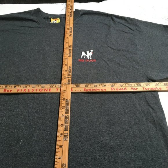 #58 Big Dogs Santa Barbara Gray it's Five O'Clock Somewhere Gray T-Shirt Men XXL - Picture 4 of 12